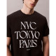 Calvin Klein Ανδρική κοντομάνικη μπλούζα Flagship Cities Graphic Relaxed T-Shirt